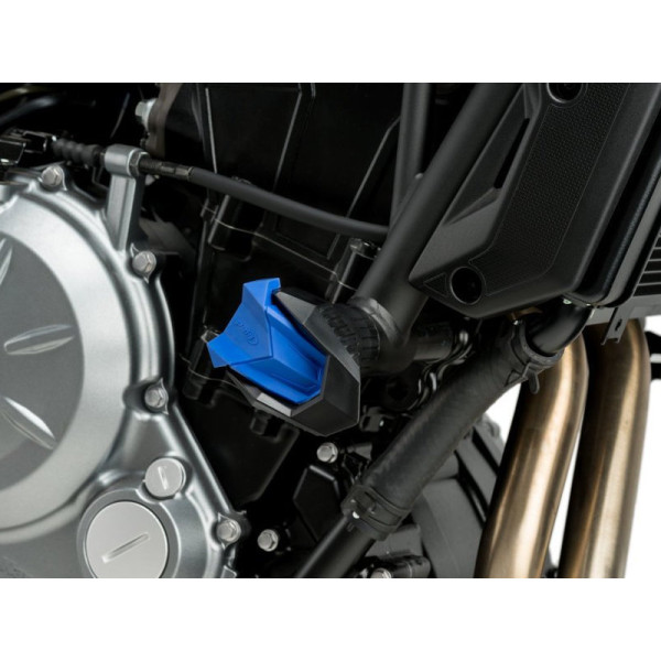 Puig Rubber End For Frame Sliders R19 Blue